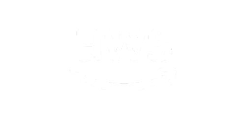 aws white logo