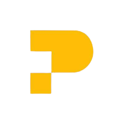 P logo